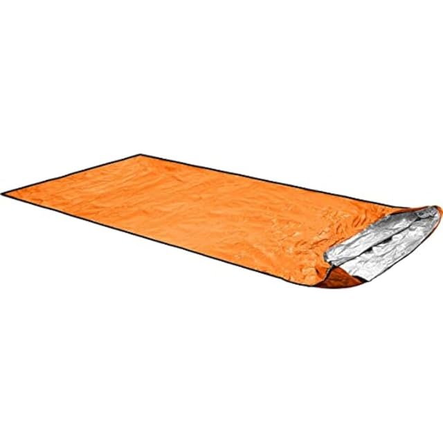 Funda de vivac de emergencia Ortovox Bivy Ultralight en naranja intenso