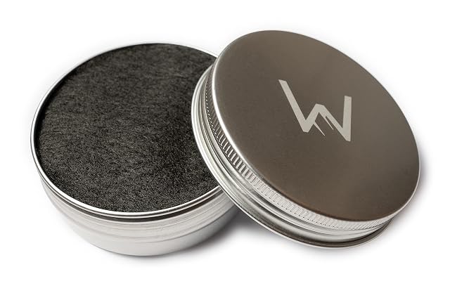 Quemador de alcohol de aluminio WiKa UltraLight con inserto de fieltro de carbono