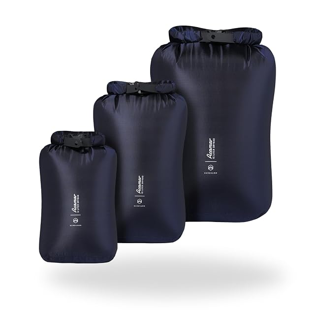 Bolsas estancas ultraligeras NORDKAMM de nailon ROBIC en tres tamaños