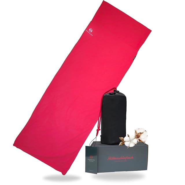 Sábana saco de algodón NORDKAMM Sirius con su bolsa de malla elástica